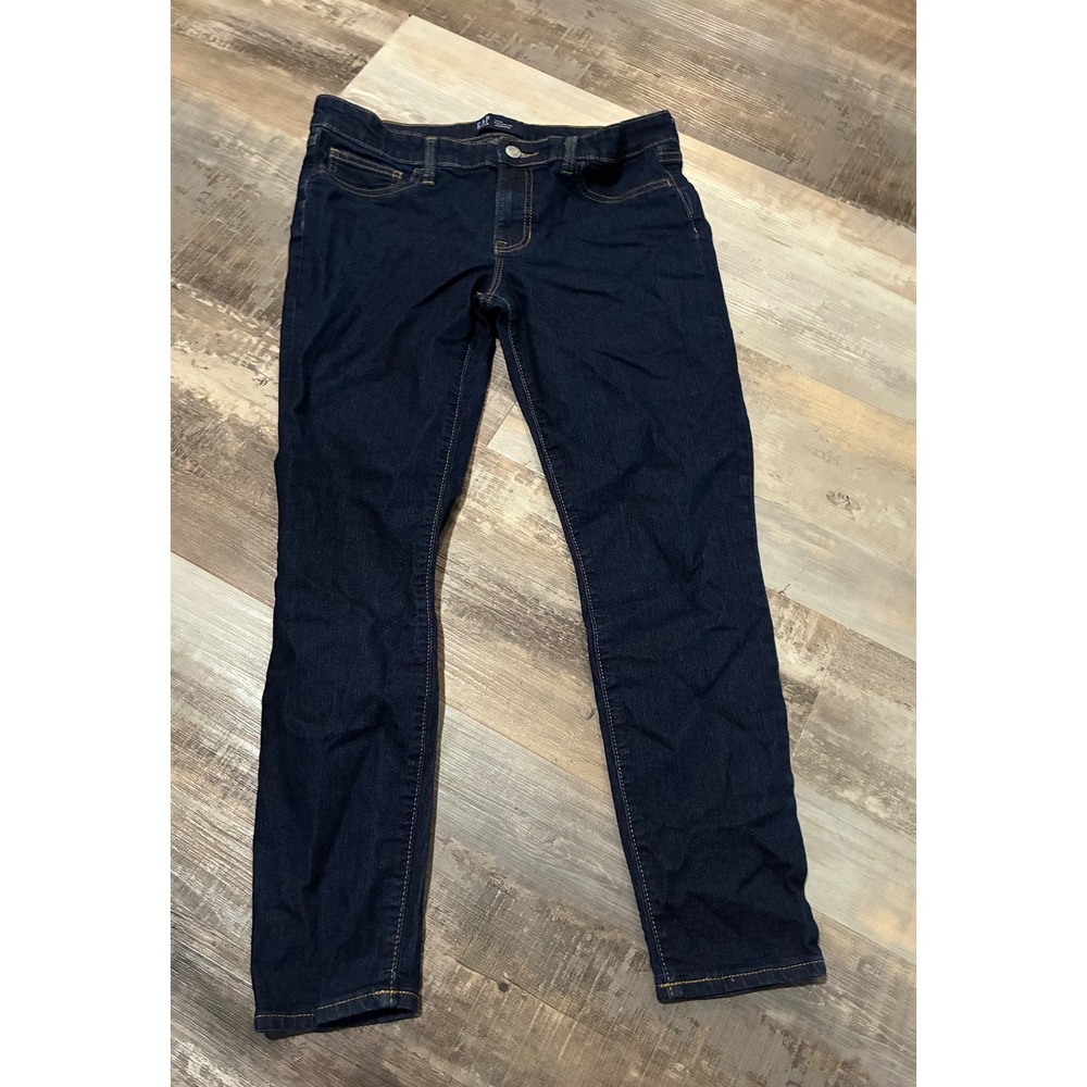 Gap Denim Favorite Jegging Womens Size 8/29 Dark Wash Stretch Skinny Jeans